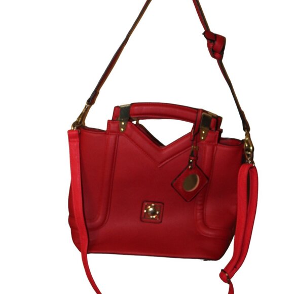 Catherine Malandrino Handbags - SALE! ALL PURSES $10 Catherine Malandrino Red Handbag EUC
